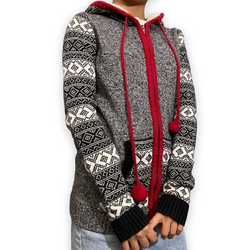 Between Me and You Winter Zip Up Hoodie